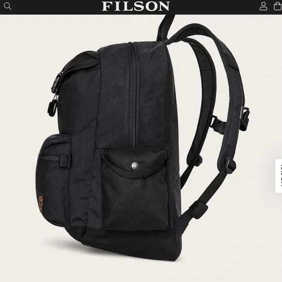 Filson surveyor 36 L Black Men's Backpack - Picture 2 of 13